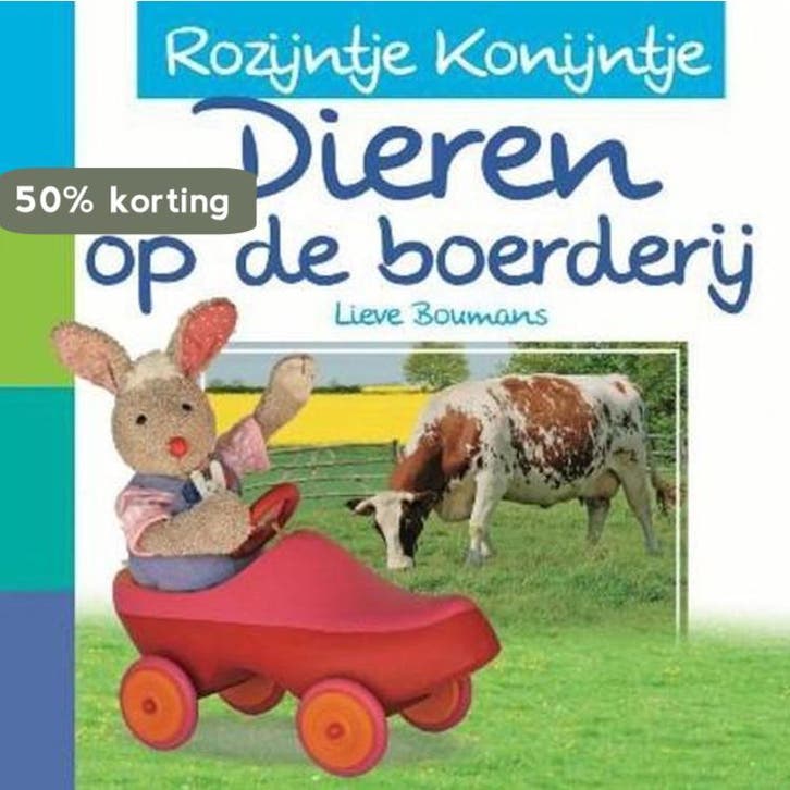 Rozijntje Konijntje: dieren op de boerderij / Rozijntje, Livres, Livres pour enfants | 4 ans et plus, Envoi