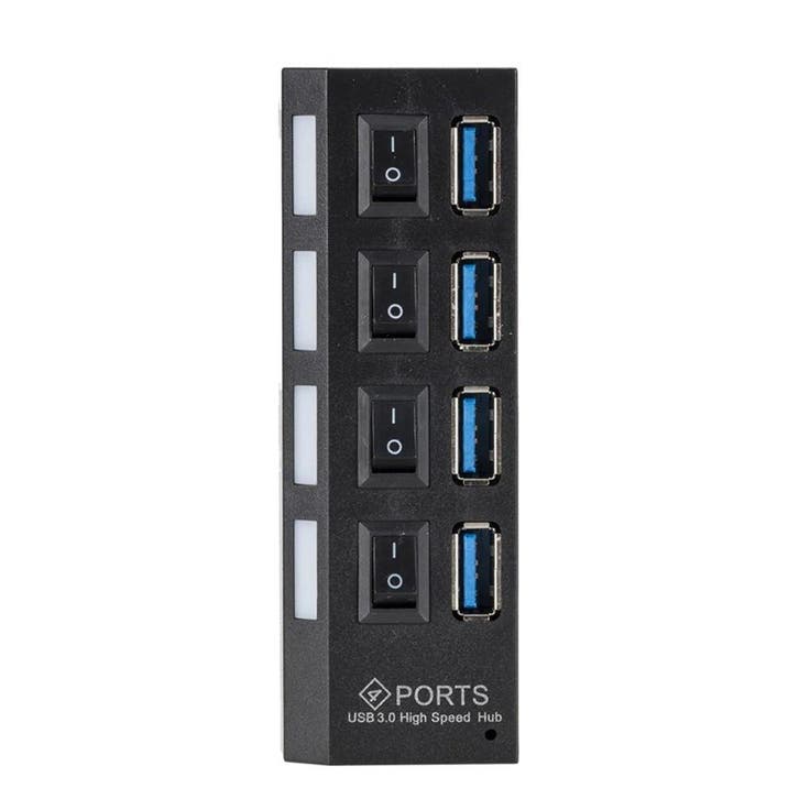 DrPhone SS2 4Poorten 3.0 USB HBUB - Multi Oplader - Adapter, Informatique & Logiciels, Ordinateurs & Logiciels Autre, Envoi