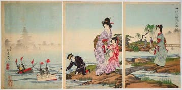 Ysai Nobukazu /  (1872–1944) Chiyo no Sakae Somewake