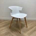 Design  stoel COVE van Dorigo, wit - beuken, Gebruikt, Eén