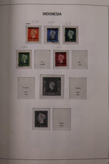 Indonésie 1948/1991 - Collection avancée dans 2 albums DAVO
