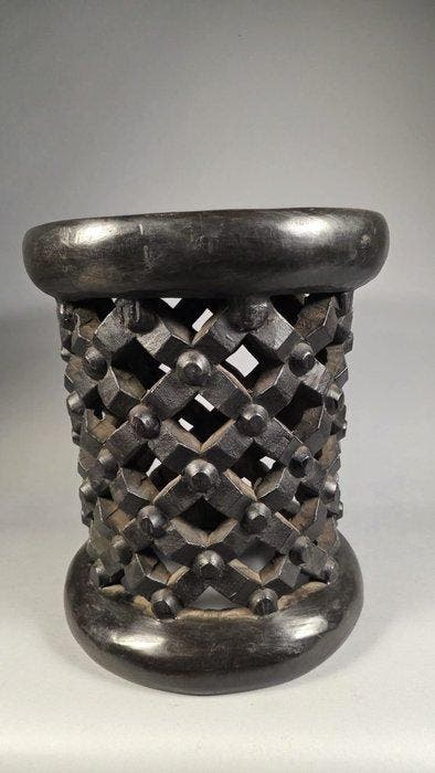 Houten kruk - Bamileke - Kameroen, Antiek en Kunst, Kunst | Niet-Westerse kunst