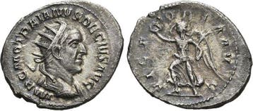 249-251 n Chr Rom Trajanus Decius 249-251 n Chr, Timbres & Monnaies, Monnaies & Billets de banque | Collections, Verzenden