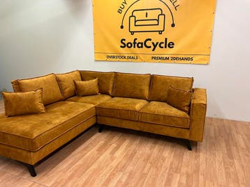 OVERSTOCK DEALS SofaCycle - GOOSSENS l-zetel (NIEUW), Ophalen of Verzenden