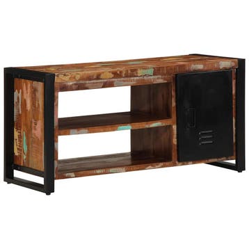 vidaXL Schoenenbank Multikleur 100 x 40 x 50 cm, Huis en Inrichting, Verzenden, Nieuw