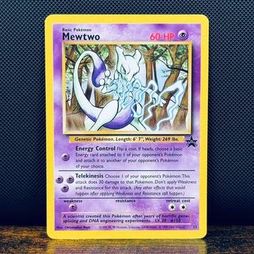 Pokémon Card - Mewtwo 10 – Pokémon, Nieuw