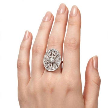Bague Platine - 0.80ct. tw. Diamant (Naturelle) - Diamant, Nieuw
