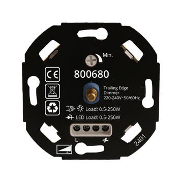 Triac - LED - dimmer - | - 0.5-250w - | - universeel, Verzenden, Nieuw