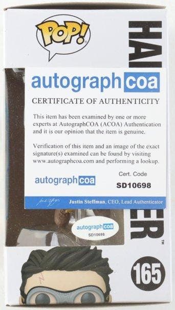 Funko Pop! - Daniel Radcliffe Signed Harry Potter #165, Antiquités & Art, Antiquités | Jouets