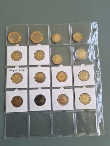 Europa. 2 Euro / 3 Euro 2023/2024 (Zonder minimumprijs)
