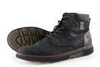 Rieker Veterboots in maat 44 Blauw, Boots, Rieker, Gedragen, Verzenden