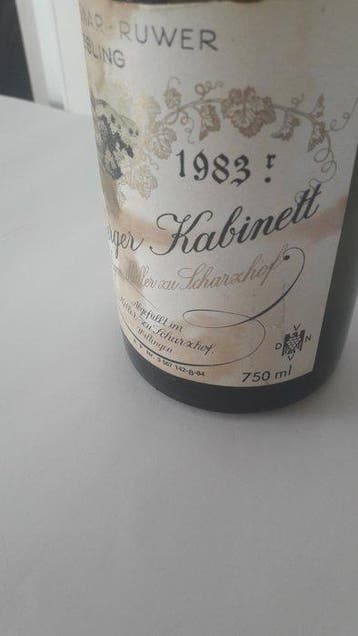 1983 Egon Müller zu Scharzhof Wiltingen - Saar Kabinett - 1, Nieuw