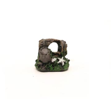 Houtentonnen  5cm / Aquariumdecoratie As-196 (Hardscaping), Dieren en Toebehoren, Verzenden, Nieuw, Plant(en), Steen of Hout
