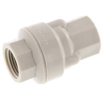 G 1/2 Clapet Anti Retour En Polypropylène 0.01-6 Bar, Verzenden, Nieuw
