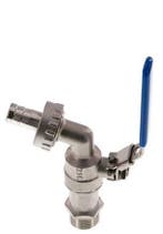 Robinet à boisseau sphérique G 1/2 pouce en acier inoxydable, Verzenden