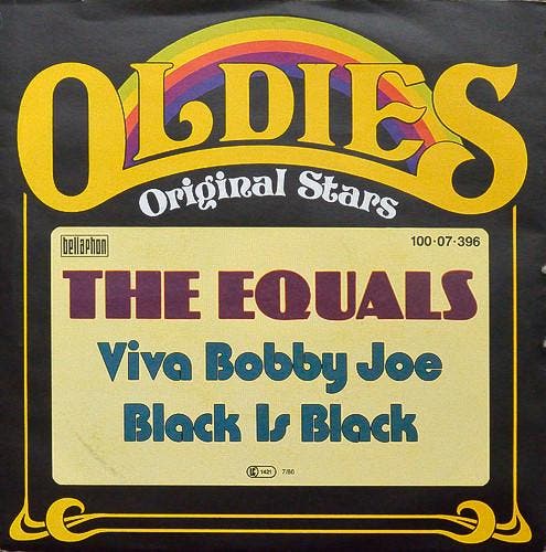 The Equals - Viva Bobby Joe / Black Is Black, CD & DVD, Vinyles | Pop, Envoi