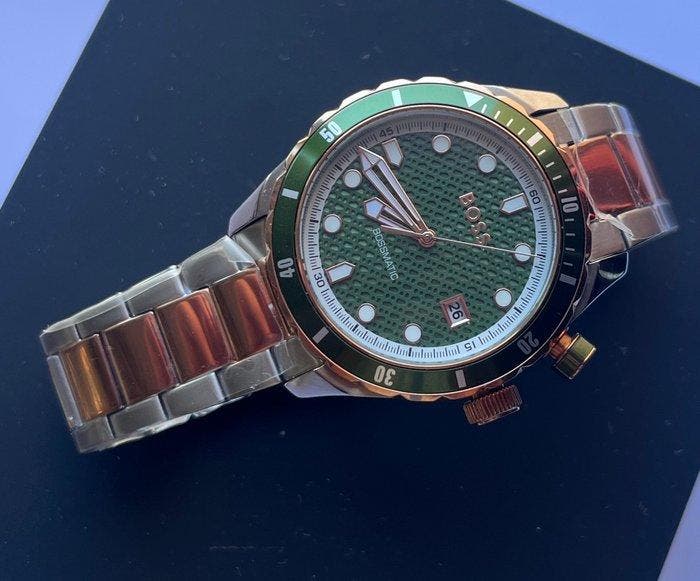BOSS - Boss 1514181 Bossmatic - Hybrid Automatic - 42 mm -, Handtassen en Accessoires, Horloges | Heren