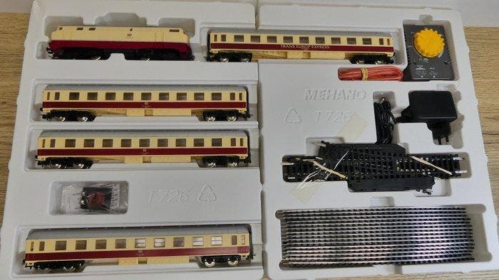 Mehano H0 - T726 - Startset (1) - V160 startset TEE trein -, Hobby & Loisirs créatifs, Trains miniatures | HO