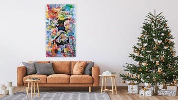 Joan LLaverias - Pop panda art - XXL