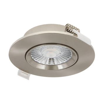LED Inbouwspot - Hydra - slim-fit - 6w - dim2warm - Zilver, Verzenden, Nieuw