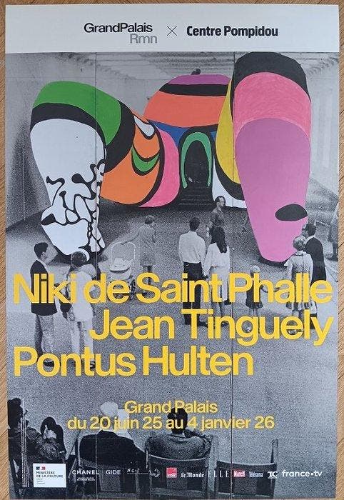 Niki de Saint Phalle (after) - Affiche originale, Antiek en Kunst, Kunst | Tekeningen en Fotografie