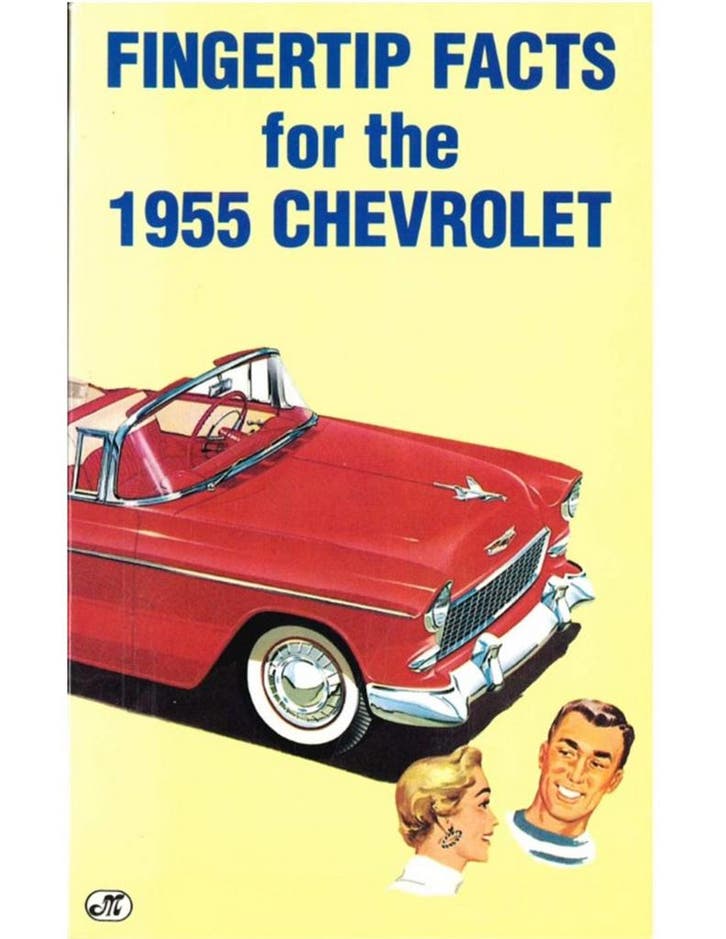 FINGERTIP FACTS FOR THE 1955 CHEVROLET, Boeken, Auto's | Boeken