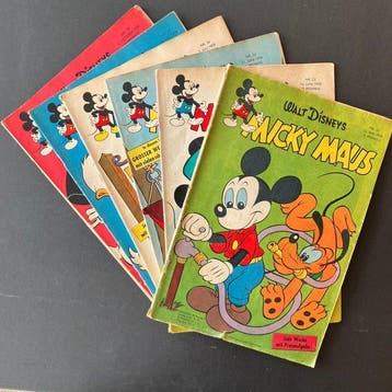 Micky Maus Nr.20, Nr.23, Nr.24, Nr.26, Nr.29, Nr.39 - Micky, Nieuw