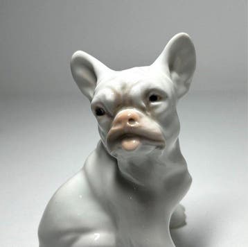 Bing & Grondahl - Beeldje - #1983 French Bulldog Puppy -
