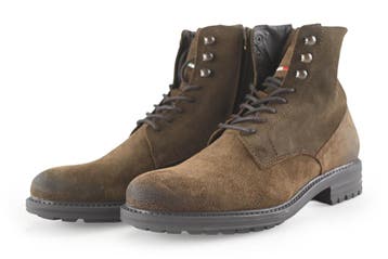 Pantofola dOro Veterboots in maat 42 Bruin, Kleding | Heren, Schoenen, Bruin, Verzenden, Boots, Zo goed als nieuw