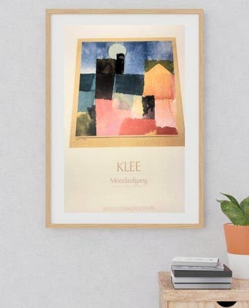Paul Klee - ***Original Mondaufgang (Moonrise) Art Poster
