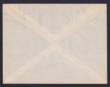 Frankrijk 1944 - Bevrijding van Bordeaux, gefrankeerde brief, Gestempeld