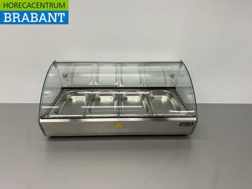 HCB Warmhoudvitrine 4 x 1/3 GN/gastronorm 46 liter 230V, Ophalen of Verzenden, Nieuw in verpakking