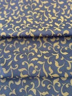 Jacquardweefsel met een gestileerd bloemmotief dat in de