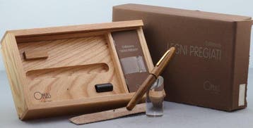 Omas - special edition legni pregiati lignum vitae - Stylo à, Nieuw