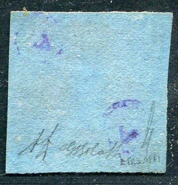 Nouvelle-Écosse 1853 - Reine Victoria, Première émission,, Gestempeld