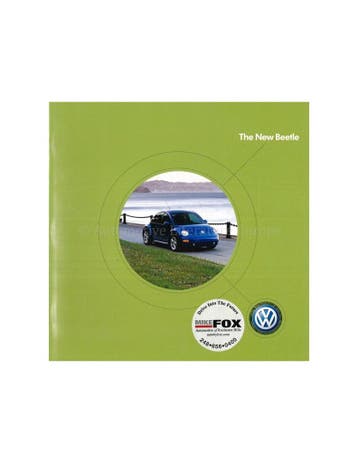 2003 VOLKSWAGEN NEW BEETLE BROCHURE ENGELS (USA)