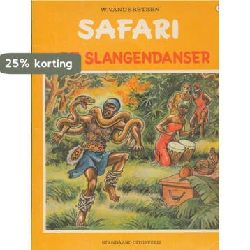 De slangendanser / Safari / 9 9789002116414, Boeken, Verzenden, Gelezen, Willy Vandersteen