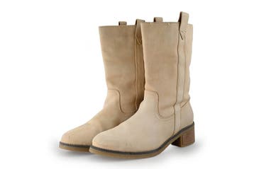 Sacha Laarzen in maat 41 Beige, Hoge laarzen, Verzenden, Beige, Sacha