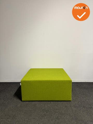 Rohde & Grahl - Poef - 105x105x45cm - Groen, Ophalen of Verzenden, Stoel