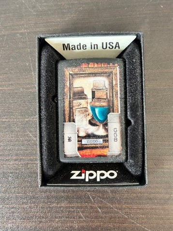 Zippo - H18-Zippo Table Lighters - Zonder minimumprijs -, Nieuw