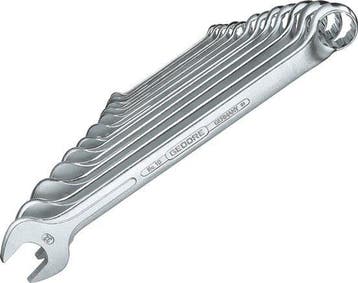 10 - 32mm Gedore Jeu de 12 pièces de clés à fourche avec une, Bricolage & Construction, Outillage | Outillage à main, Verzenden