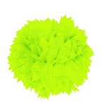 Pompon Neon Groen 30cm, Verzenden