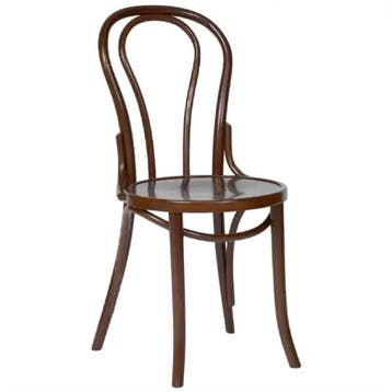 Stoelen | Hout | Walnut | Indoor | 2 Stuks |, Verzenden