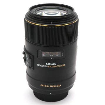 Sigma 105mm F/2.8 APO MACRO EX OS DG HSM voor Nikon |, Nieuw