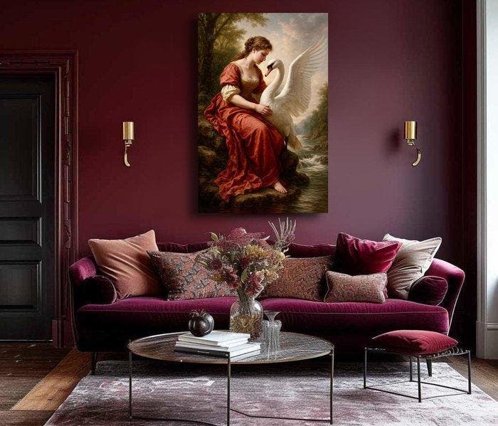 yamila velazquez - La doncella del cisne, Antiek en Kunst, Curiosa en Brocante