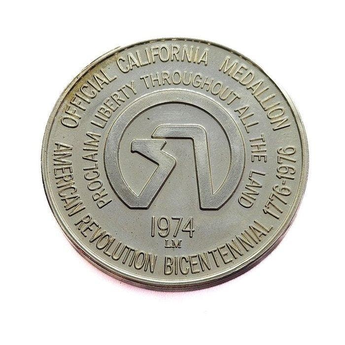Verenigde Staten. Silver medal 1974 - American Revolution, Timbres & Monnaies, Métaux nobles & Lingots