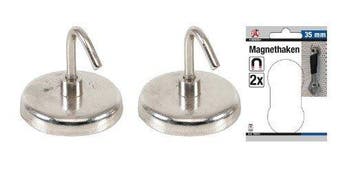 Magneethaak rond diameter 34 mm 2-dlg, Autos : Pièces & Accessoires, Autres pièces automobiles, Verzenden