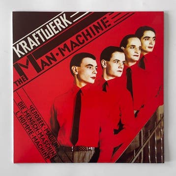 Kraftwerk - The Man-Machine (The Fantastic Red Vinyl),, Nieuw in verpakking