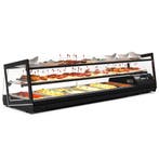 Tapasvitrine | KUBE | Zwart | 6x 1/3 GN | +2°C/+6°C |, Verzenden, Nieuw in verpakking