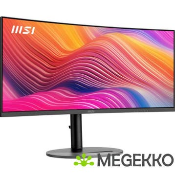 MSI Modern MD342CQP 34  Wide Quad HD Curved VA USB-C monitor, Verzenden, Nieuw